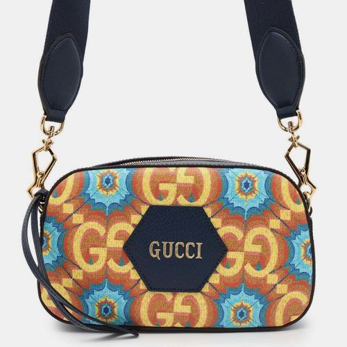 Yellow PVC Coated Canvas Leather Gg Kaleidoscope Shoulder Bag - Gucci - Modalova