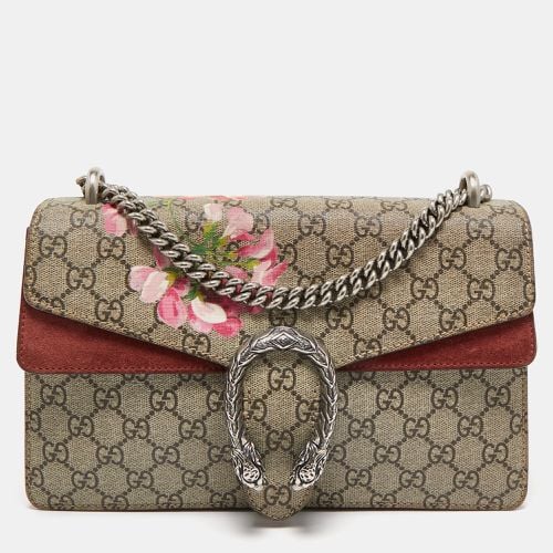 Beige GG Supreme Blooms Canvas Small Dionysus Shoulder Bag - Gucci - Modalova