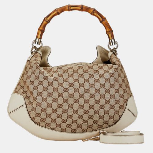 GG Canvas Bamboo Top Handle Bag - Gucci - Modalova