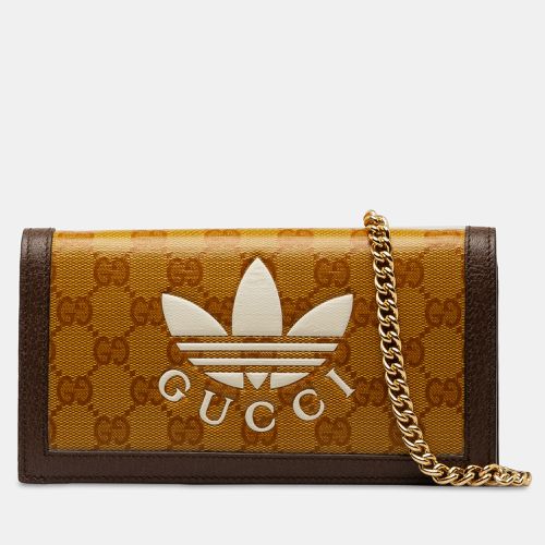 X Adidas GG Supreme Wallet on Chain - Gucci - Modalova