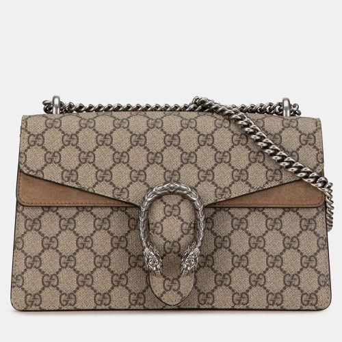 Brown GG Supreme Canvas Small Dionysus Shoulder Bag - Gucci - Modalova