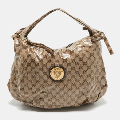 GG Crystal Canvas Hysteria Hobo - Gucci - Modalova