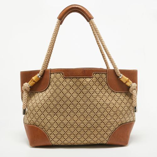 Beige Diamante Canvas Maui Tote - Gucci - Modalova