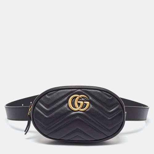 Matelassé Leather Mini GG Marmont Belt Bag - Gucci - Modalova