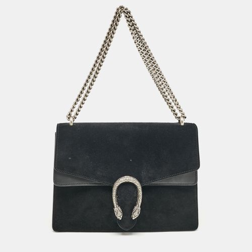 Suede and Leather Medium Dionysus Shoulder Bag - Gucci - Modalova