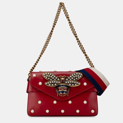 Mini Queen Margaret Broadway Leather Satchel - Gucci - Modalova