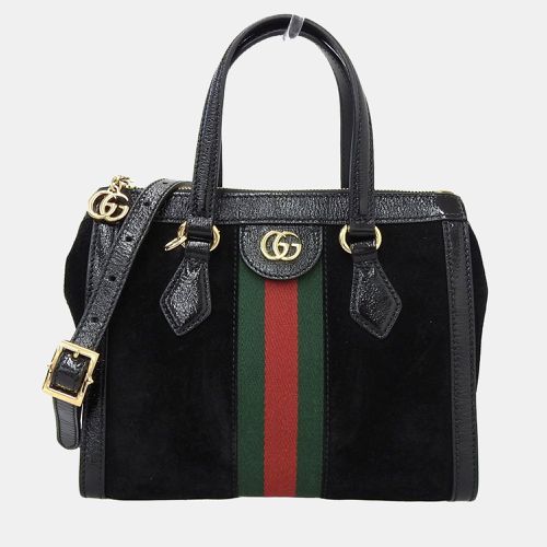 Leather and Suede Ophidia Tote Bag - Gucci - Modalova