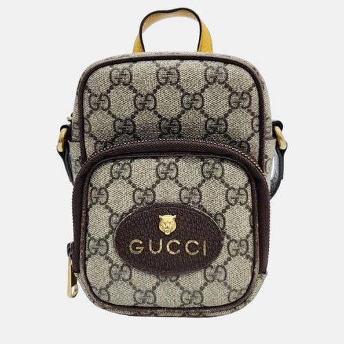 Brown GG Canvas Vintage Mini Bag - Gucci - Modalova