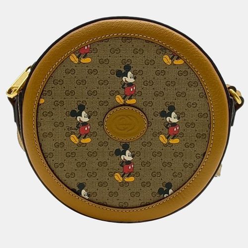 Beige/ GG Canvas Disney Shoulder Bag - Gucci - Modalova