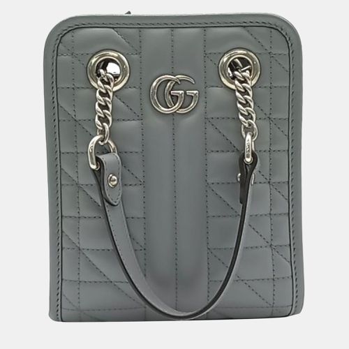 Leather Mini GG Marmont Shoulder Bag - Gucci - Modalova