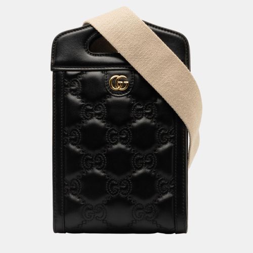 Gucci Black GG Matelasse Mini Bag - Gucci - Modalova