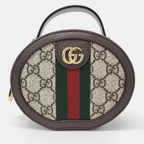 GG Canvas Ophidia Mini Chain Bag - Gucci - Modalova