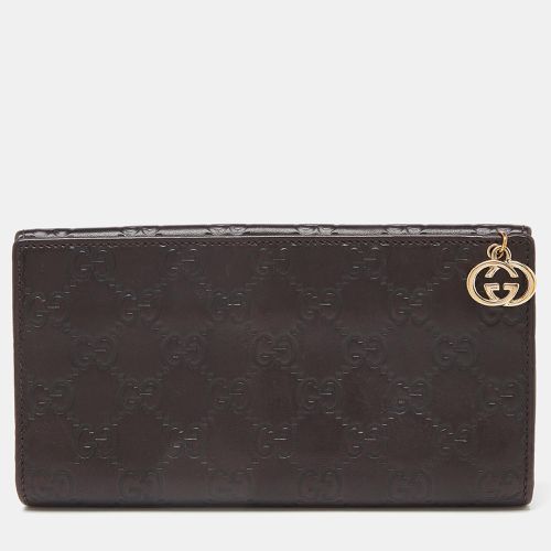 Ssima Leather GG Pierce Continental Wallet - Gucci - Modalova