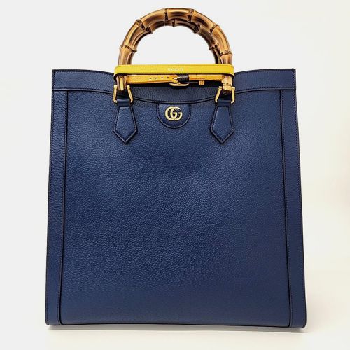 Leather Large Diana Tote Bag - Gucci - Modalova