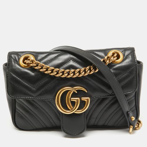 Matelassé Leather Mini GG Marmont Shoulder Bag - Gucci - Modalova