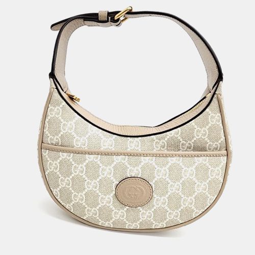 GG Canvas Mini Half Moon Shoulder Bag - Gucci - Modalova