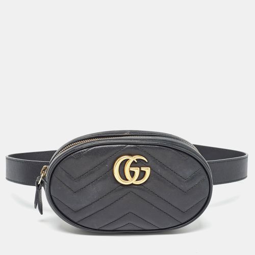 Matelassé Leather Mini GG Marmont Belt Bag - Gucci - Modalova