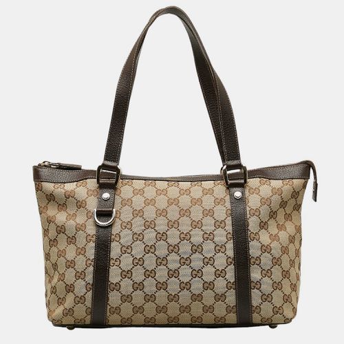 Canvas GG Canvas Abbey Tote Bag - Gucci - Modalova