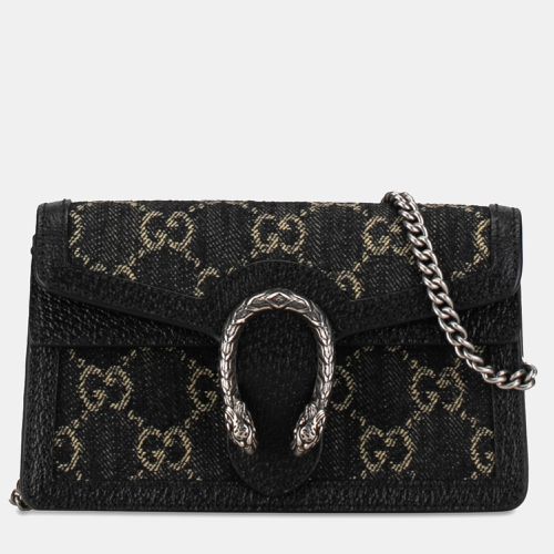 Super Mini GG Denim Dionysus Crossbody Bag - Gucci - Modalova