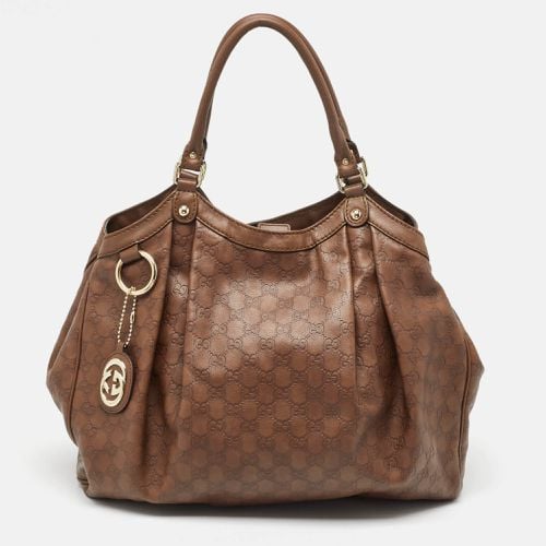 Ssima Leather Large Sukey Tote - Gucci - Modalova