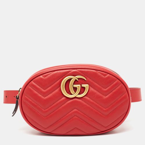 Matelassé Leather GG Marmont Belt Bag - Gucci - Modalova