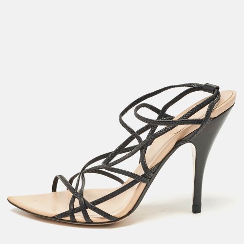 Leather Ankle Strap Sandals Size 38 - Gucci - Modalova