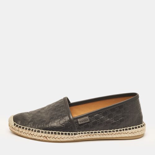 Microssima Leather Espadrille Flats Size 38.5 - Gucci - Modalova