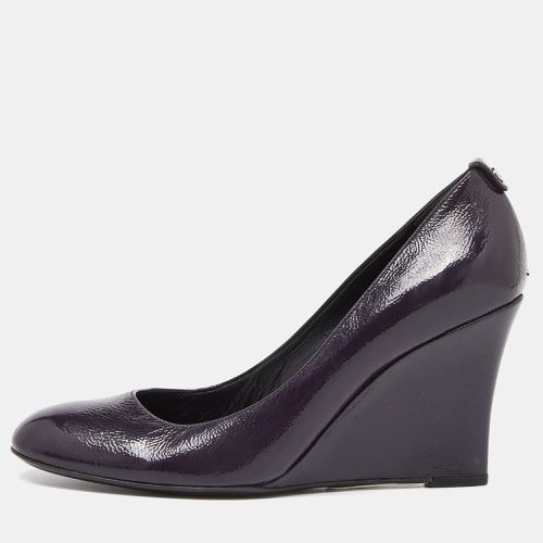 Patent Leather Wedge Pumps Size 38 - Gucci - Modalova