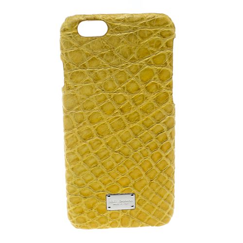 Croc Embossed iPhone 6/6S Case - Dolce & Gabbana - Modalova