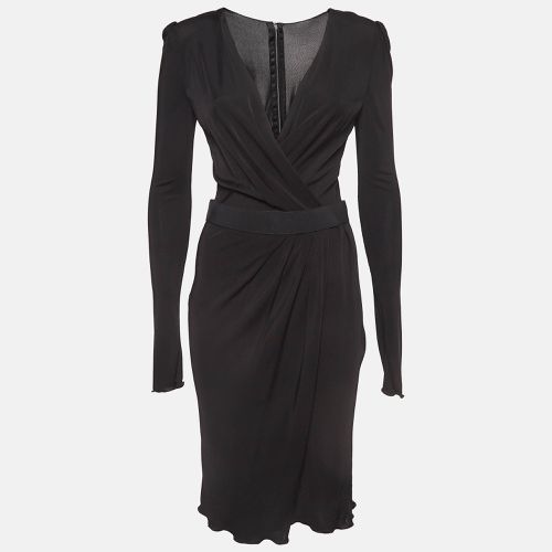 Jersey V-Neck Midi Dress S - Dolce & Gabbana - Modalova