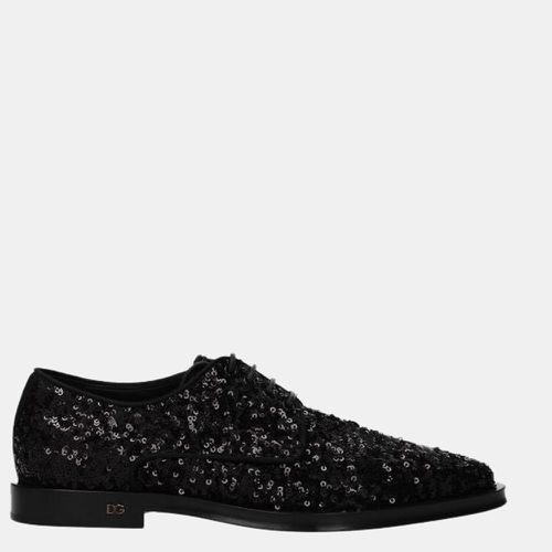 Sequin Derby Shoes Size US 7 EU 37.5 - Dolce & Gabbana - Modalova