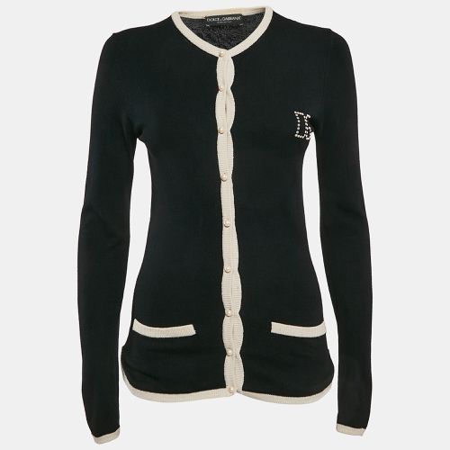 Wool Blend Buttoned Cardigan S - Dolce & Gabbana - Modalova