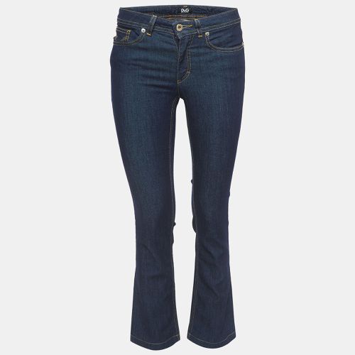 Dark Blue Denim Slimmy Tight Jeans S Waist 24 - D&G - Modalova