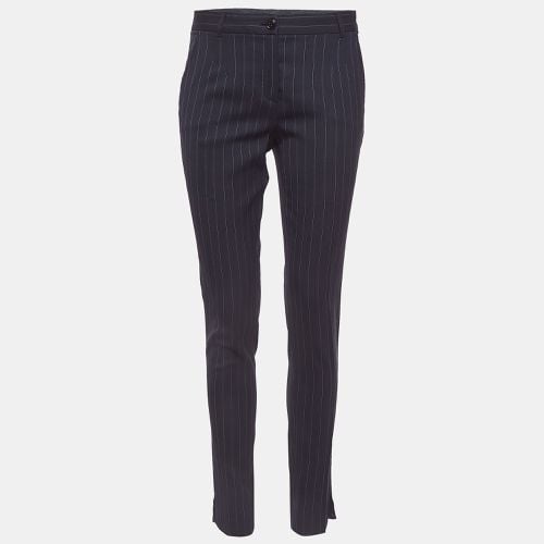 Pinstripe Wool Formal Trousers M - Dolce & Gabbana - Modalova