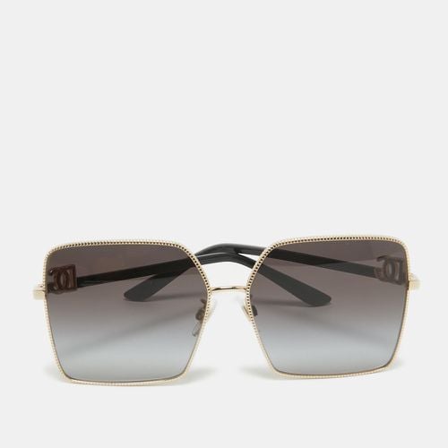 Gold Tone/ Gradient DG2279 Square Sunglasses - Dolce & Gabbana - Modalova