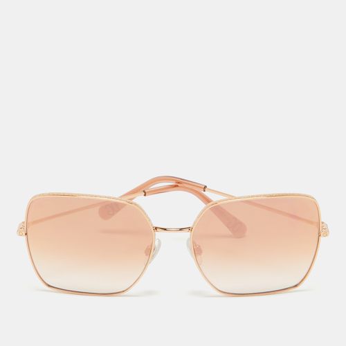 Peach Gradient DG 2242 Butterfly Sunglasses - Dolce & Gabbana - Modalova