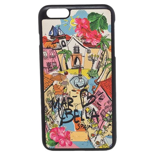 Leather Marbella iPhone 6/6s Plus Cover - Dolce & Gabbana - Modalova