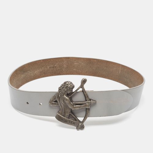 Leather Sagipter Waist Belt 80CM - Dolce & Gabbana - Modalova