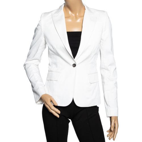 Cotton Single Breasted Blazer M - D&G - Modalova