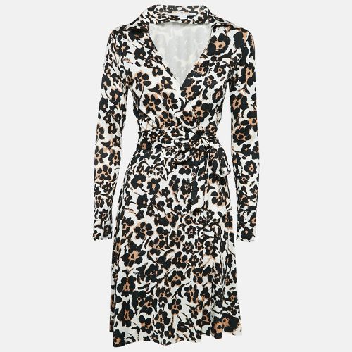 Floral Print Wrap Dress M - Diane Von Furstenberg - Modalova