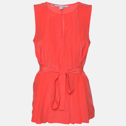 Neon Silk Belgin Sleeveless Top S - Diane Von Furstenberg - Modalova