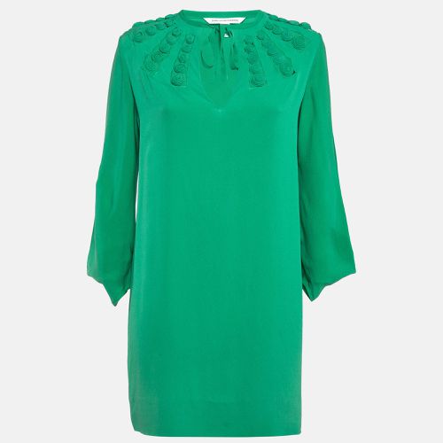 Silk Long Sleeve Mini Dress S - Diane Von Furstenberg - Modalova