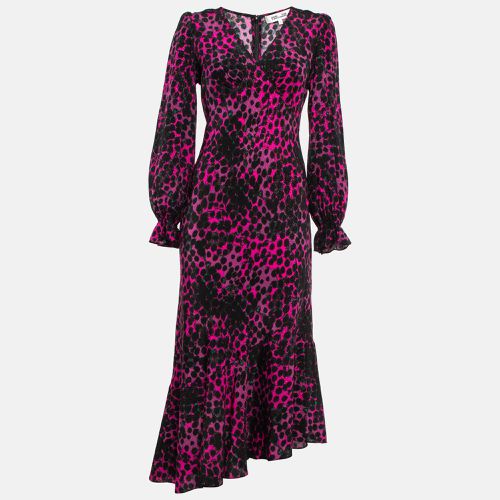 Printed Jacquard Manal Midi Dress S - Diane Von Furstenberg - Modalova