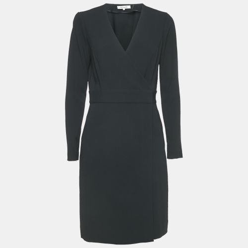 Crepe Long Sleeve Wrap Dress M - Diane Von Furstenberg - Modalova