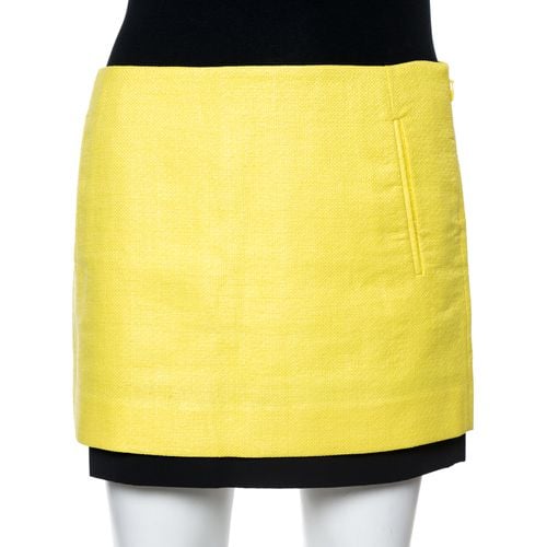 Coated Raffia Elley Mini Skirt S - Diane Von Furstenberg - Modalova