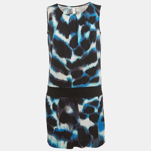 Print Silk Knit Sleeveless Mini Dress S - Diane Von Furstenberg - Modalova