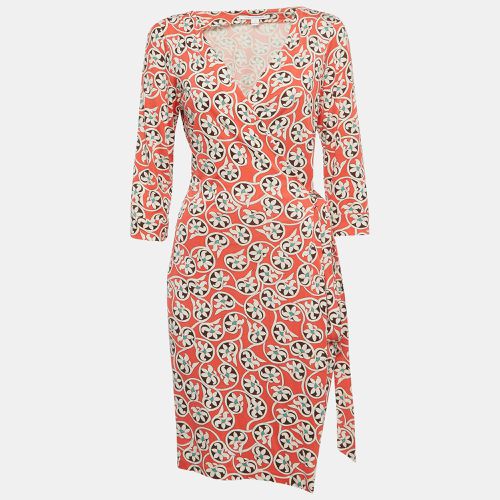 Printed Jersey Julian Wrap Dress L - Diane Von Furstenberg - Modalova