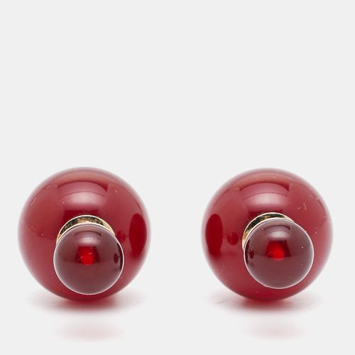 Mise en Tribales Resin Stud Earrings - Dior - Modalova