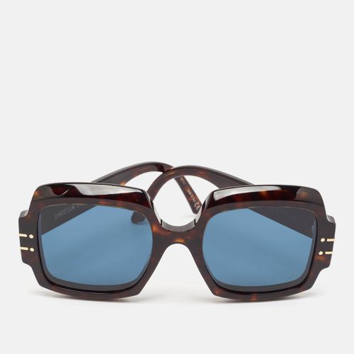 Dark Tortoise Signature SU1 Square Sunglasses - Dior - Modalova