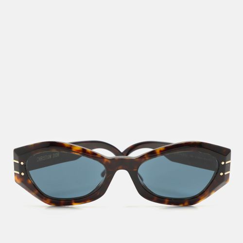 Tortoiseshell Acetate Signature B1U Butterfly Sunglasses - Dior - Modalova